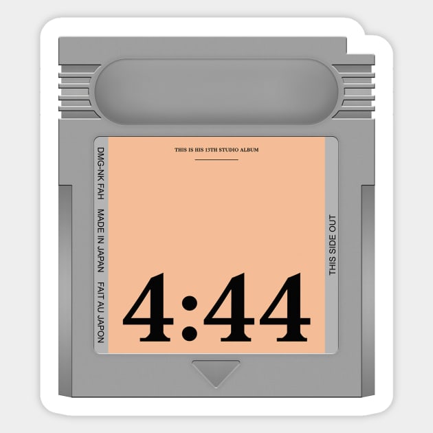 4:44 Game Cartridge Sticker by PopCarts